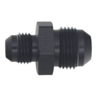 DeatschWerks - DeatschWerks 8AN Male Flare to 6AN Male Flare Reducer Straight - Anodized Matte Black - 6-02-0203-B - Image 2