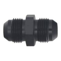 DeatschWerks - DeatschWerks 8AN Male Flare to 8AN Male Flare Coupler - Anodized Matte Black - 6-02-0204-B - Image 2