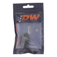 DeatschWerks - DeatschWerks 10AN Male Flare to 6AN Male Flare Reducer Straight - Anodized Matte Black - 6-02-0205-B - Image 3