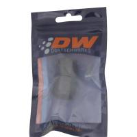 DeatschWerks - DeatschWerks 8AN Flare Female Swivel to 8AN Flare Female Swivel - Anodized Matte Black - 6-02-0210-B - Image 4