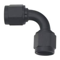 DeatschWerks - DeatschWerks 6AN Flare Female Swivel 90-Degree to 6AN Flare Female Swivel - Anodized Matte Black - 6-02-0215-B - Image 2