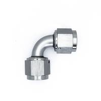 DeatschWerks - DeatschWerks 8AN Flare Female Swivel 90-Degree to 8AN Flare Female Swivel - Anodized Matte Black - 6-02-0216-B - Image 3