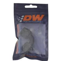 DeatschWerks - DeatschWerks 8AN Flare Female Swivel 90-Degree to 8AN Flare Female Swivel - Anodized Matte Black - 6-02-0216-B - Image 4