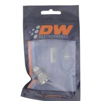 DeatschWerks - DeatschWerks 6AN Female Flare to 8AN Male Flare Expander - Anodized DW Titanium - 6-02-0220 - Image 2
