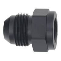 DeatschWerks 6AN Female Flare to 8AN Male Flare Expander - Anodized Matte Black - 6-02-0220-B