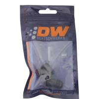 DeatschWerks - DeatschWerks 8AN Female Flare to 6AN Male Flare Reducer - Anodized Matte Black - 6-02-0222-B - Image 2