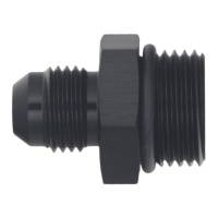 DeatschWerks - DeatschWerks 8AN ORB Male to 6AN Male Flare Adapter (Incl O-Ring) - Anodized Matte Black - 6-02-0401-B - Image 2