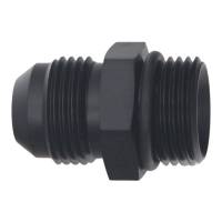 DeatschWerks - DeatschWerks 10AN ORB Male to 10 AN Male Flare Adapter (Incl O-Ring) - Anodized Matte Black - 6-02-0403-B - Image 2