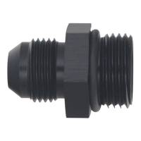 DeatschWerks - DeatschWerks 10AN ORB Male to 8AN Male Flare Adapter (Incl O-Ring) - Anodized Matte Black - 6-02-0406-B - Image 2