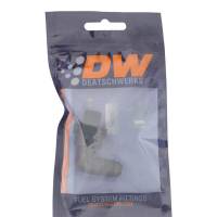 DeatschWerks - DeatschWerks 6AN ORB Male Swivel to 90-Degree 6AN Male Flare - Anodized Matte Black - 6-02-0414-B - Image 2