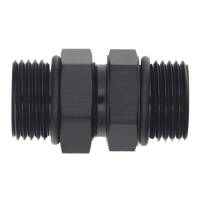 DeatschWerks 10AN ORB Male to 10AN ORB Male Swivel Adapter - Anodized Matte Black - 6-02-0421-B