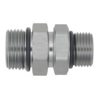 DeatschWerks 8AN ORB Male to 10AN ORB Male Swivel Adapter - Anodized DW Titanium - 6-02-0425