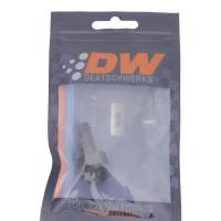 DeatschWerks - DeatschWerks 6AN ORB Male to 5/16in Male Triple Barb Fitting (Incl O-Ring) - Anodized Matte Black - 6-02-0502-B - Image 4