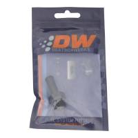 DeatschWerks - DeatschWerks 6AN ORB Male to 3/8in Male Barb Fitting (Incl O-Ring) - Anodized Matte Black - 6-02-0504-B - Image 4