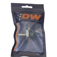 DeatschWerks - DeatschWerks 10AN ORB Male to 5/16in Male Barb Fitting - Anodized DW Titanium - 6-02-0513 - Image 3