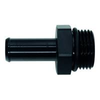 DeatschWerks 10AN ORB Male to 1/2in Male Barb Fitting - Anodized Matte Black - 6-02-0515-B