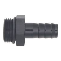 DeatschWerks - DeatschWerks 10AN ORB Male to 1/2in Male Triple Barb Fitting (Incl O-Ring) - Anodized Matte Black - 6-02-0518-B - Image 2