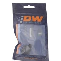 DeatschWerks - DeatschWerks 6AN Female Flare Swivel to 5/16in Single Hose Barb - Anodized Matte Black - 6-02-0520-B - Image 3