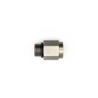DeatschWerks - DeatschWerks 6AN ORB Male to M12 X 1.5 Metric Female (Incl O-Ring) - Anodized Matte Black - 6-02-0601-B - Image 3