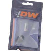 DeatschWerks - DeatschWerks 6AN ORB Male to M12 X 1.5 Metric Male (Incl O-Ring and Washer) - Anodized Matte Black - 6-02-0602-B - Image 4