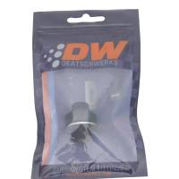 DeatschWerks - DeatschWerks 6AN ORB Male to M16 X 1.5 Metric Male (Incl O-Ring and Washer) - Anodized Matte Black - 6-02-0604-B - Image 4
