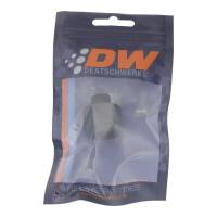 DeatschWerks - DeatschWerks 6AN ORB Male to M18 X 1.5 Metric Female (Incl O-Ring) - Anodized Matte Black - 6-02-0605-B - Image 4