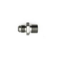 DeatschWerks - DeatschWerks 6AN Male Flare to M16 X 1.5 Male Metric Adapter (Incl Washer) - Anodized Matte Black - 6-02-0615-B - Image 3