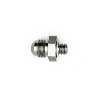 DeatschWerks - DeatschWerks 8AN Male Flare to M12 X 1.5 Male Metric Adapter (Incl Washer) - Anodized Matte Black - 6-02-0617-B - Image 3