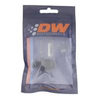 DeatschWerks - DeatschWerks 8AN Male Flare to M10 X 1.0 Male Metric - Anodized Matte Black - 6-02-0621-B - Image 3