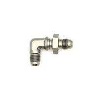 DeatschWerks - DeatschWerks 6AN Male Flare To 6AN Male Flare Bulkhead Adapter 90-Degree (Incl. Nut) - 6-02-0710 - Image 4