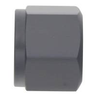 DeatschWerks - DeatschWerks 8AN Female Flare Cap - Anodized Matte Black - 6-02-0715-B - Image 2