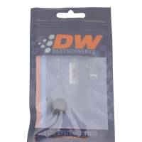 DeatschWerks - DeatschWerks 6AN ORB Male Plug Low Profile Internal Allen/Hex (Incl O-Ring) - Anodized Matte Black - 6-02-0717-B - Image 3