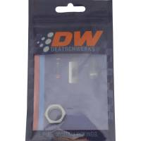DeatschWerks - DeatschWerks 6AN Bulkhead Nut Smaller OD - Anodized DW Titanium - 6-02-0729 - Image 3
