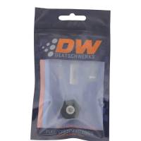 DeatschWerks - DeatschWerks 8AN ORB Male Plug Fitting with 1/8in NPT Gauge Port - Anodized Matte Black - 6-02-0731-B - Image 2