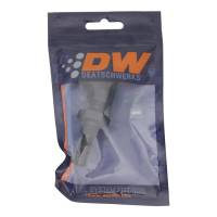DeatschWerks - DeatschWerks 6AN Male Flare to 90-Degree 3/8in Single Hose Barb - Anodized Matte Black - 6-02-0733-B - Image 2