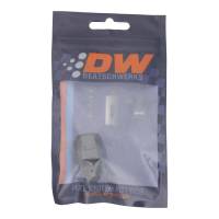 DeatschWerks - DeatschWerks 6AN Male Flare to Fuel Pump Outlet Barb Adapter - Anodized Matte Black - 6-02-0735-B - Image 4
