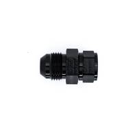 DeatschWerks - DeatschWerks 8AN Male Flare to Fuel Pump Outlet Barb Adapter - Anodized Matte Black - 6-02-0736-B - Image 2