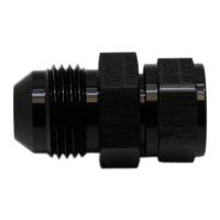 DeatschWerks - DeatschWerks 8AN Male Flare to Fuel Pump Outlet Barb Adapter - Anodized Matte Black - 6-02-0736-B - Image 3