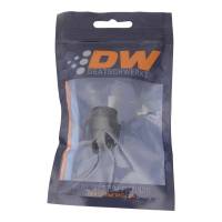 DeatschWerks - DeatschWerks 8AN ORB to S387 Pre-Filter Sock Adapter - Anodized Matte Black - 6-02-0737-B - Image 3