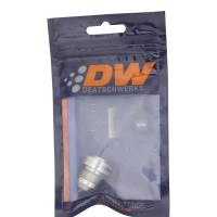 DeatschWerks - DeatschWerks 8AN Male Flare with Aluminum Weld On Fitting - Anodized Raw Aluminum - 6-02-0748 - Image 2
