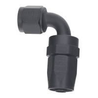 DeatschWerks - DeatschWerks 6AN Female Swivel 90-Degree Hose End CPE - Anodized Matte Black - 6-02-0803-B - Image 2