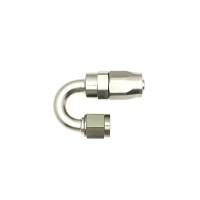 DeatschWerks - DeatschWerks 6AN Female Swivel 180-Degree Hose End CPE - Anodized Matte Black - 6-02-0804-B - Image 3