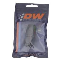 DeatschWerks - DeatschWerks 8AN Female Swivel Straight Hose End CPE - Anodized Matte Black - 6-02-0805-B - Image 4