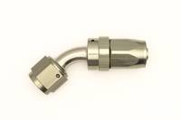 DeatschWerks - DeatschWerks 8AN Female Swivel 45-Degree Hose End CPE - 6-02-0806 - Image 2