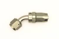 DeatschWerks - DeatschWerks 8AN Female Swivel 45-Degree Hose End CPE - 6-02-0806 - Image 3