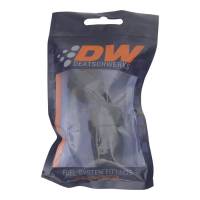 DeatschWerks - DeatschWerks 8AN Female Swivel 45-Degree Hose End CPE - Anodized Matte Black - 6-02-0806-B - Image 4