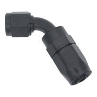 DeatschWerks - DeatschWerks 6 AN Female Flare Swivel 60-Degree Hose End CPE - Anodized Matte Black - 6-02-0819-B - Image 2