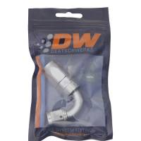 DeatschWerks - DeatschWerks 6AN Female Swivel 120-Degree Hose End CPE - Anodized DW Titanium - 6-02-0820 - Image 3