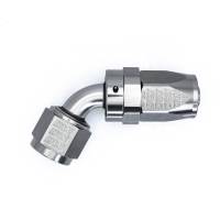 DeatschWerks - DeatschWerks 8 AN Female Flare Swivel 60-degree Hose End CPE - Anodized DW Titanium - 6-02-0822 - Image 2
