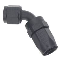 DeatschWerks - DeatschWerks 8 AN Female Flare Swivel 60-Degree Hose End CPE - Anodized Matte Black - 6-02-0822-B - Image 2